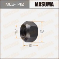 MLS-142 MASUMA Гайка кріплення колеса