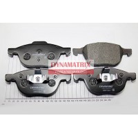 DBP1594 DYNAMATRIX Комплект гальмівних колодок дисковий гальм