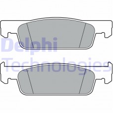 LP3387 DELPHI Комплект гальмівних колодок дисковий гальм