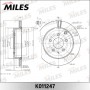 K011247 MILES Гальмівний диск