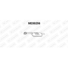 ME50256 VENEPORTE Предглушник вихлопних газів