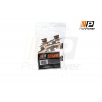9B1105 ProfiPower Комплектуючі колодки дискового гальма