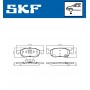 VKBP 80138 A SKF Комплект гальмівних колодок дисковий гальм
