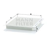 CU 2422 MANN-FILTER Фільтр повітря у внутрішньому просторі