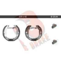 79RBKT0047 R BRAKE Комплект гальмівних колодок