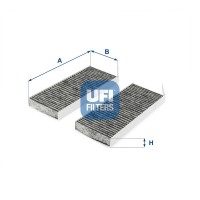54.287.00 UFI Фільтр повітря у внутрішньому просторі