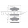 TX 10-281 TOMEX Brakes Комплект гальмівних колодок дисковий гальм