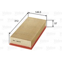 585084 VALEO Повітряний фільтр
