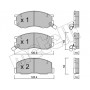 22-0455-0 METELLI КомплеК т гальмівних колодок, дискове гальмо