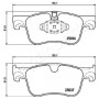 PA-0612AF JAPANPARTS КомплеК т гальмівних колодок, дискове гальмо