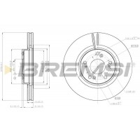 CD7775V BREMSI Гальмівний диск