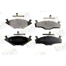 6000140 KRAFT AUTOMOTIVE Комплект гальмівних колодок дисковий гальм