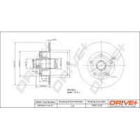 DP1010.11.0117 Dr!ve+ Гальмівний диск