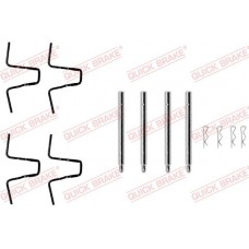 109-0978 QUICK BRAKE Комплектуючі колодки дискового гальма