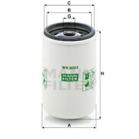 WK 8003 x MANN-FILTER Паливний фільтр