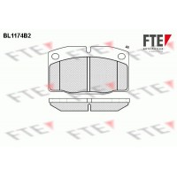 BL1174B2 FTE КомплеК т гальмівних колодок, дискове гальмо