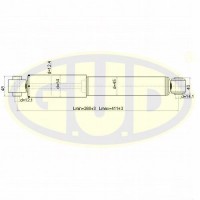 GSA349018 G.U.D. Амортизатор