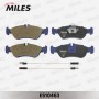 E510463 MILES КомплеК т гальмівних колодок, дискове гальмо