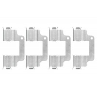 1 987 474 464 BOSCH Комплектуючі колодки дискового гальма