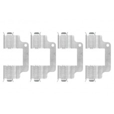 1 987 474 464 BOSCH Комплектуючі колодки дискового гальма