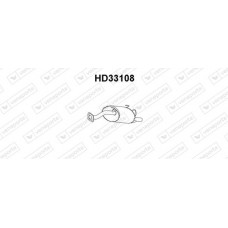 HD33108 VENEPORTE Глушник вихлопних газів кінцевий