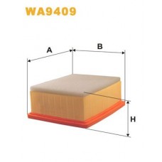 WA9409 WIX FILTERS Повітряний фільтр