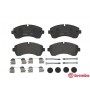 P 50 059 BREMBO Комплект гальмівних колодок дисковий гальм