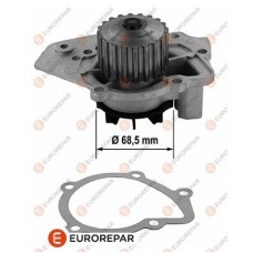 1637172580 EUROREPAR Водяний насос охолодження двигуна