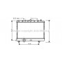 AU2154 AVA QUALITY COOLING Радіатор охолодження двигуна