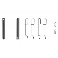 1 987 474 135 BOSCH Комплектуючі колодки дискового гальма