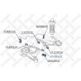 87-05813-SX STELLOX Підвіска важіль незалежної підвіски колеса