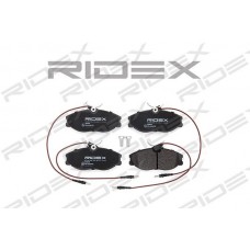 402B0115 RIDEX Комплект гальмівних колодок дисковий гальм
