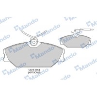 MBF015101 MANDO Комплект гальмівних колодок дисковий гальм