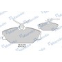 MBF015101 MANDO Комплект гальмівних колодок дисковий гальм