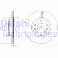 BG4255C DELPHI Гальмівний диск