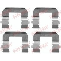 109-1617 QUICK BRAKE Комплектуючі колодки дискового гальма