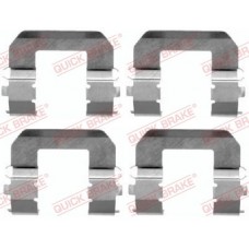 109-1617 QUICK BRAKE Комплектуючі колодки дискового гальма
