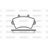 P9193.00 WOKING Комплект гальмівних колодок дисковий гальм