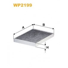 WP2199 WIX FILTERS Фільтр повітря у внутрішньому просторі