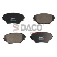 324555 DACO Germany Комплект гальмівних колодок дисковий гальм