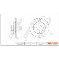 DP1010.11.0734 Dr!ve+ Гальмівний диск
