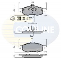 CBP1514 COMLINE Комплект гальмівних колодок дисковий гальм