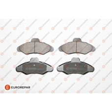 1639372480 EUROREPAR Комплект гальмівних колодок дисковий гальм