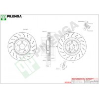 V1013 PILENGA Гальмівний диск