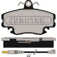 JCP845 JURATEK Комплект гальмівних колодок дисковий гальм