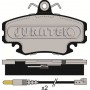 JCP845 JURATEK Комплект гальмівних колодок дисковий гальм