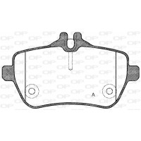 BPA1535.00 OPEN PARTS КомплеК т гальмівних колодок, дискове гальмо