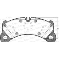 BPA1345.50 OPEN PARTS Комплект гальмівних колодок дисковий гальм