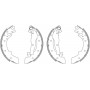 MSK013 MINTEX Комплект гальмівних колодок