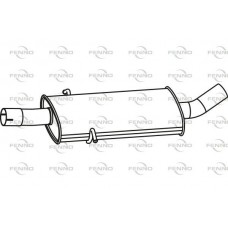 P3743 FENNO Середній глушник вихлопних газів